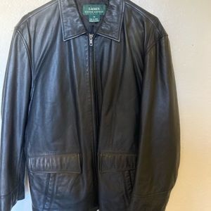 Leather Jacket Size Medium